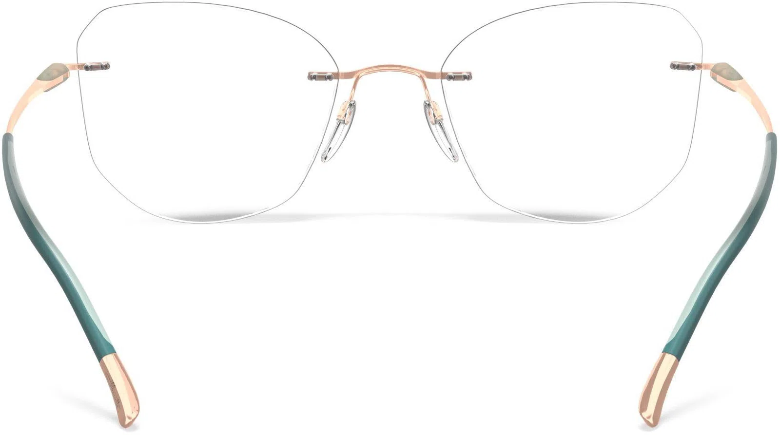 Silhouette Purist Color Groove Demo Rimless 5561 Eyeglasses - view 137
